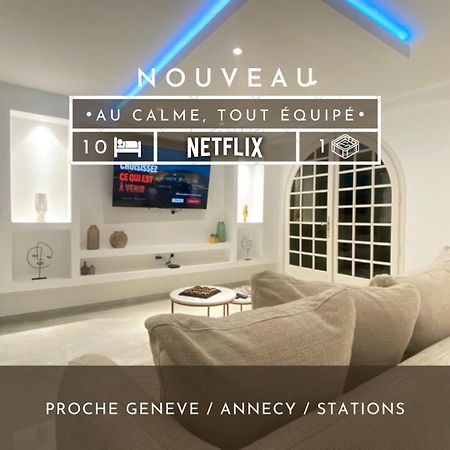 Appartement Spacieux Et Lumineux - 10 Personnes - Entre Lacs Et Montagnes Fillinges Exterior foto