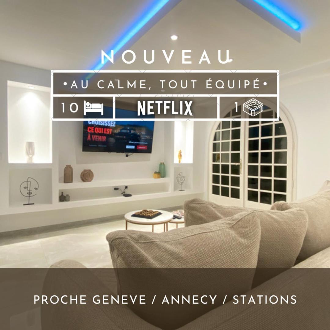 Appartement Spacieux Et Lumineux - 10 Personnes - Entre Lacs Et Montagnes Fillinges Exterior foto